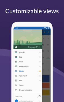 Baixar DigiCal Calendário Agenda Emprego para Android captura de tela 4