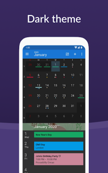 Baixar DigiCal Calendário Agenda Emprego para Android captura de tela 6