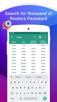 Baixar Senha do roteador padrão Ferramentas para Android captura de tela 2