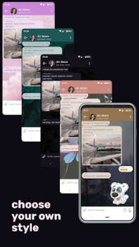 Baixar xvii messenger for vk Social para Android captura de tela 3