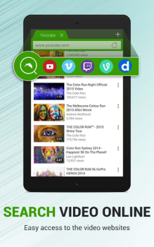 Baixar Dolphin Vídeo - Flash Player Editores e Reprodutores de Vídeo para Android captura de tela 5