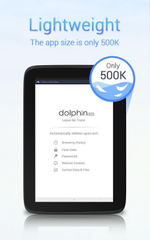 Baixar Navegador Anónimo Dolphin Zero Contato para Android captura de tela 5