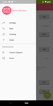 Baixar Email Spam Blocker Emprego para Android captura de tela 7