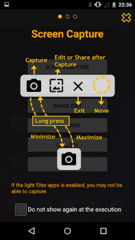 Baixar Captura por toque (Screenshot) Ferramentas para Android captura de tela 2