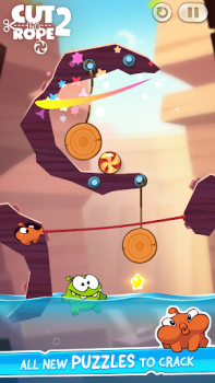 Baixar Cut the Rope 2 Quebra-cabeças para Android captura de tela 3