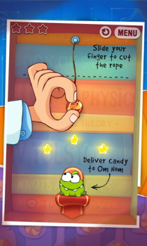 Baixar Cut the Rope: Experiments Quebra-cabeças para Android captura de tela 5