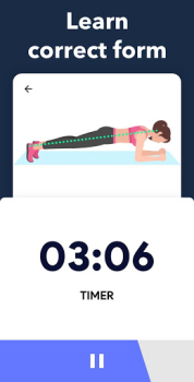 Baixar Treino de Prancha em Casa Saúde e Bem-estar para Android captura de tela 7