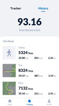 Baixar Pedômetro - Monitor de Passos Saúde e Bem-estar para Android captura de tela 5