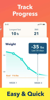 Baixar 168 Intermittent Fasting App Saúde e Bem-estar para Android captura de tela 3
