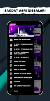 Baixar Saodat Asri Qissalari Kitob Livros e Referências para Android captura de tela 3