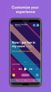 Baixar Musixmatch - Letras de Música Música e áudio para Android captura de tela 6