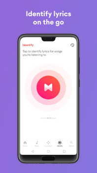 Baixar Musixmatch - Letras de Música Música e áudio para Android captura de tela 7