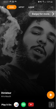 Baixar Localizador de músicas Música e áudio para Android captura de tela 2
