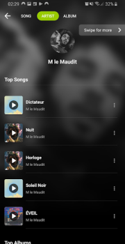 Baixar Localizador de músicas Música e áudio para Android captura de tela 3