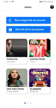 Baixar Localizador de músicas Música e áudio para Android captura de tela 4