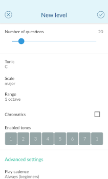 Baixar Functional Ear Trainer Jogos de Aprendizagem para Android captura de tela 4
