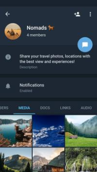 Baixar Telegram X Social para Android captura de tela 5
