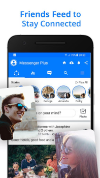 Baixar Messenger Go: Messages & Feed Social para Android captura de tela 3