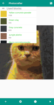 Baixar Pixelart builder for Minecraft Entretenimento para Android captura de tela 3