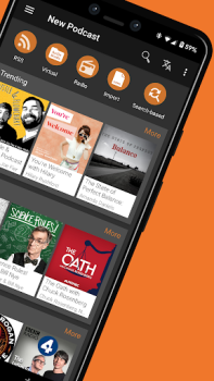 Baixar Podcast Addict - Podcast/Radio Notícias e Revistas para Android captura de tela 2