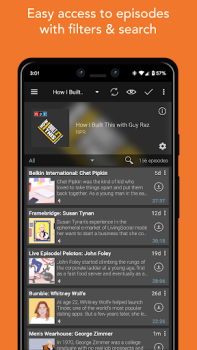 Baixar Podcast Addict - Podcast/Radio Notícias e Revistas para Android captura de tela 5