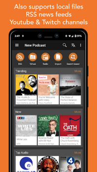 Baixar Podcast Addict - Podcast/Radio Notícias e Revistas para Android captura de tela 7