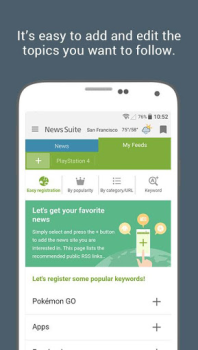 Baixar News Suite by Sony Notícias e Revistas para Android captura de tela 4