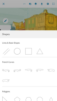 Baixar Adobe Photoshop Sketch Arte e design para Android captura de tela 5