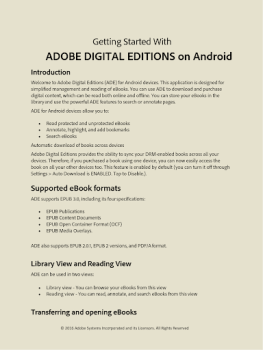 Baixar Adobe Digital Editions Livros e Referências para Android captura de tela 6