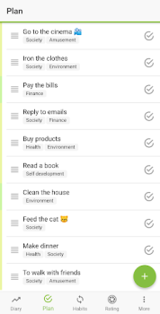 Baixar Diarize Estilo de vida para Android captura de tela 2