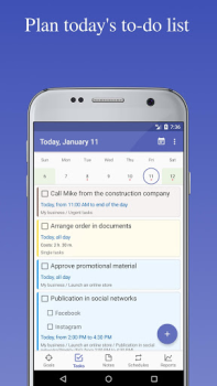 Baixar Planejador: lista de tarefas Emprego para Android captura de tela 3
