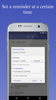 Baixar Planejador: lista de tarefas Emprego para Android captura de tela 6