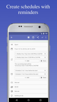 Baixar Planejador: lista de tarefas Emprego para Android captura de tela 7