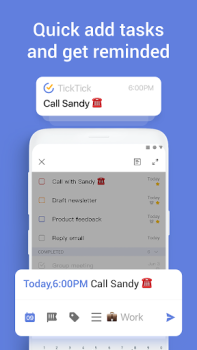 Baixar TickTick:To do list e tarefas Emprego para Android captura de tela 4