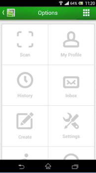 Baixar QR Droid Private™ (Português) Emprego para Android captura de tela 2