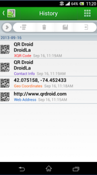 Baixar QR Droid Private™ (Português) Emprego para Android captura de tela 4