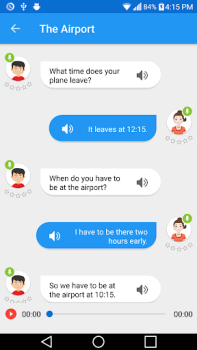 Baixar EnGO - Practice English Educação para Android captura de tela 4