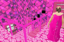 Baixar Horror Scary Granny Pink Barby Arcade para Android captura de tela 4
