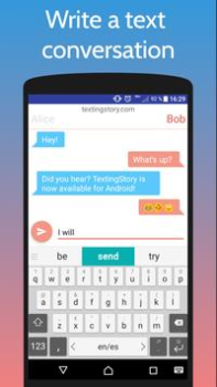 Baixar TextingStory Chat Story Maker Entretenimento para Android