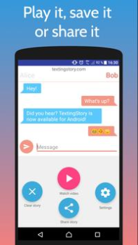 Baixar TextingStory Chat Story Maker Entretenimento para Android captura de tela 3