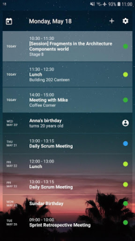 Baixar Your Calendar Widget Emprego para Android captura de tela 6