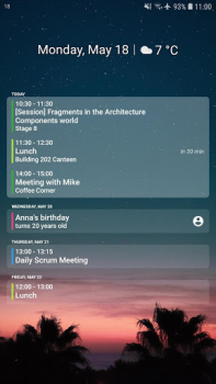 Baixar Your Calendar Widget Emprego para Android captura de tela 7