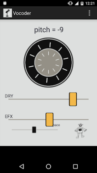 Baixar Vocoder - mudança de voz Música e áudio para Android captura de tela 2