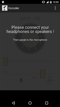 Baixar Vocoder - mudança de voz Música e áudio para Android captura de tela 3