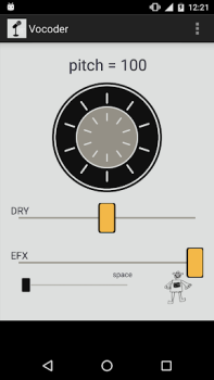 Baixar Vocoder - mudança de voz Música e áudio para Android captura de tela 5