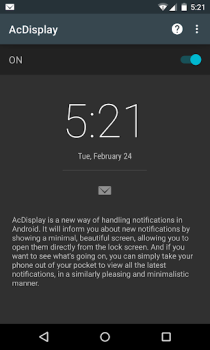 Baixar AcDisplay Personalização para Android captura de tela 3