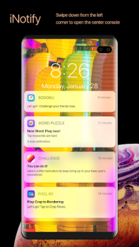 Baixar iNotify & Control Center iOS14 Ferramentas para Android captura de tela 3