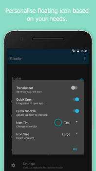 Baixar Blackr: OLED Screen Off Ferramentas para Android captura de tela 7