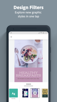 Baixar Adobe Express: AI Video Design Arte e design para Android captura de tela 5