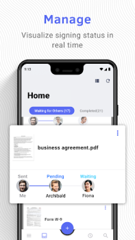 Baixar DottedSign - eSign & Fill Docs Negócios para Android captura de tela 6